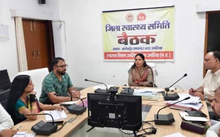 शिशु एवं मातृ मृत्यु दर में कमी लाने के लिए स्वास्थ्य विभाग को कलेक्टर के सख्त निर्देश