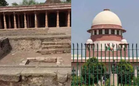 धार भोजशाला विवाद पर सुप्रीम कोर्ट में तीखी बहस, मुस्लिम पक्ष बोला- हेलीकॉप्टर नहीं है, तुषार मेहता ने दिया 900 मीटर वाला जवाब