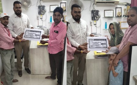 ​शाखा डाकघर झकनावदा की उत्कृष्ट पहल: हितग्राही को समय पर मिला ₹2 लाख की ‘प्रधानमंत्री जीवन ज्योति बीमा’ योजना का लाभ-