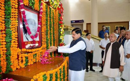 राजनीति का उद्देश्य समाज कल्याण है, नई पीढ़ी को पूर्व मुख्यमंत्री स्व. गोविन्द नारायण सिंह से सेवा और समर्पण की लेनी चाहिए सीख : मुख्यमंत्री डॉ. यादव