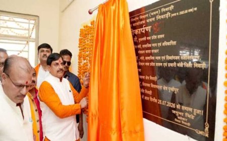 मुख्यमंत्री डॉ. यादव ने निवाड़ी के नवीन संयुक्त कलेक्ट्रेट भवन का किया लोकार्पण