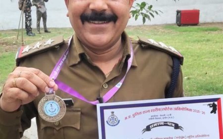 मध्यप्रदेश पुलिस के अधिकारी  राकेश कुमार कुशवाह ने ओपन इंडिया प्री-स्टेट शूटिंग प्रतियोगिता में जीता स्वर्ण पदक