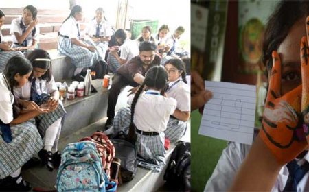 बाघ सप्ताह के अंतर्गत वन विहार राष्ट्रीय उद्यान में पॉम पेंटिग प्रतियोगिता का आयोजन