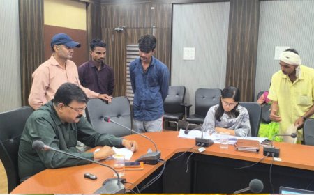 जनसुनवाई में अपर कलेक्टर ने 41 आवेदकों की सुनी समस्याएं