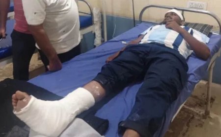 राजगढ़ में पुलिस टीम पर पथराव, यूपी-एमपी पुलिस पर हमला; 3 जवान घायल, 6 आरोपी गिरफ्तार