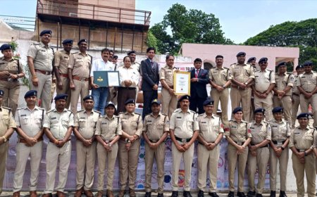 नशे से दूरी है जरूरी 2.0 अभियान बना मिसाल, बड़वानी पुलिस का नाम वर्ल्ड बुक ऑफ रिकॉर्ड्स में दर्ज