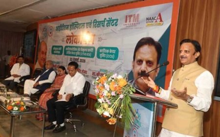 विधानसभा अध्यक्ष  तोमर एवं उप मुख्यमंत्री  शुक्ल ने आईटीएम हॉस्पिटल में किया आधुनिक ओटी, सीटीवीएस आईसीयू और सीसीयू का लोकार्पण