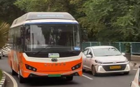 भोपाल में शुरू हुई AC इलेक्ट्रिक बसों की कमर्शियल सेवा, जीरो पॉल्यूशन के साथ मिलेगा आरामदायक सफर