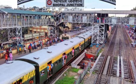 रेल यात्रियों के लिए बड़ी खुशखबरी! भोपाल रेलवे स्टेशन का यार्ड होगा अपग्रेड, ट्रेनों की आवाजाही होगी तेज