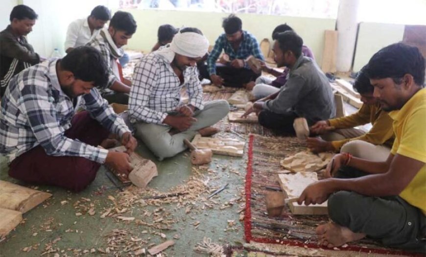 शहडोल के जनजातीय शिल्पकारों के सपनों को मिल रही नई उड़ान