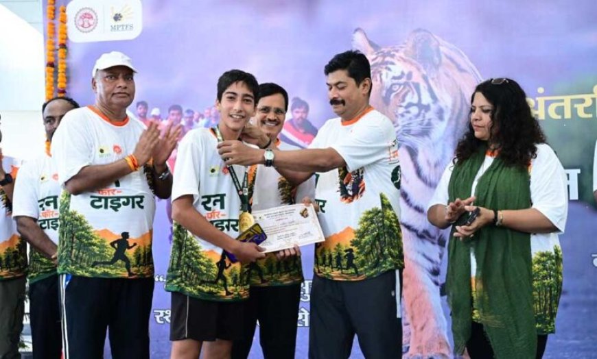 अंतर्राष्ट्रीय बाघ दिवस में भोपाल में “रन फॉर टाइगर का भव्य आयोजन