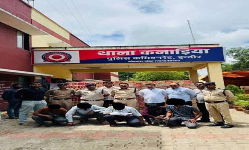 इंदौर एवं छतरपुर में 1 करोड़ 31 लाख रुपये से अधिक मूल्‍य की अवैध शराब जब्त