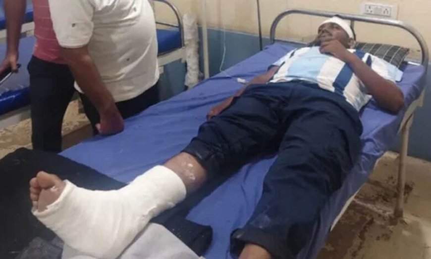 राजगढ़ में पुलिस टीम पर पथराव, यूपी-एमपी पुलिस पर हमला; 3 जवान घायल, 6 आरोपी गिरफ्तार