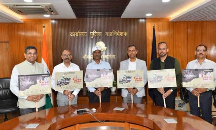 डीजीपी  कैलाश मकवाणा से एनसीबी अधिकारियों ने की सौजन्य भेंट