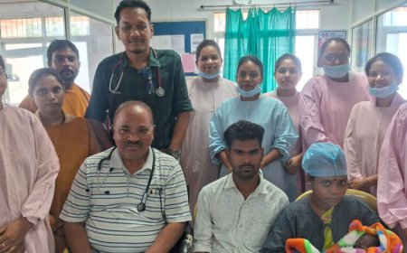 800 ग्राम के अति-कम वजनी नवजात को जिला चिकित्सालय अनूपपुर के SNCU ने दिया नया जीवन