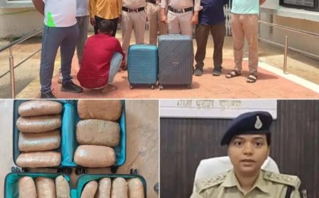 कटनी में पुलिस की बड़ी कार्रवाई, 20 किलो गांजे के साथ तस्कर गिरफ्तार
