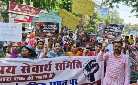 भोपाल में अवैध दुकानों पर कार्रवाई को लेकर रहवासियों ने निगम पर उठाए सवाल