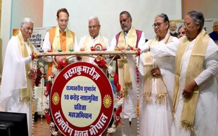 भारत  को नशा-मुक्त बनाने में सभी का सहयोग अपेक्षित: राज्यपाल पटेल