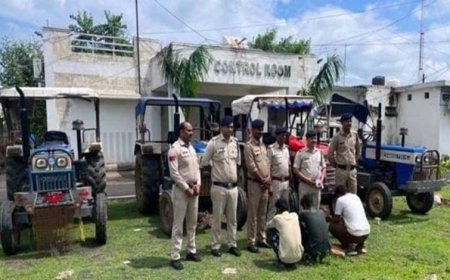 मध्यप्रदेश पुलिस की वाहन चोर गिरोहों के विरुद्ध बड़ी कार्रवाई
