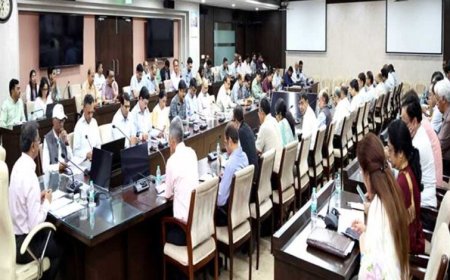 नागरिकों को लोक सेवाओं का प्रदाय नियत समयावधि में सुनिश्चित करें : मुख्य सचिव  बर्णवाल