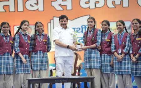 विद्यार्थियों के चेहरे पर मुझे दिखता है भारत का भविष्य : मुख्यमंत्री डॉ. यादव