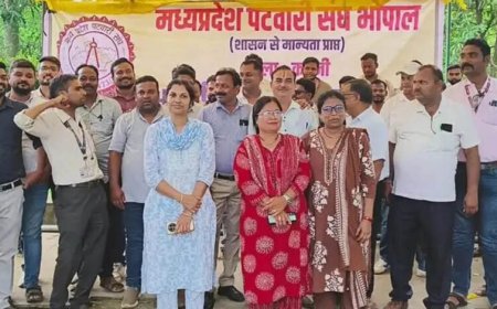 मांगों पर अड़े पटवारी: सरकार के खिलाफ पटवारियों का मोर्चा, सात सूत्रीय मांगों पर आर-पार की लड़ाई