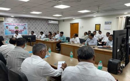 संचालक खनिकर्म  फ्रेंक ए. नोबल ने मुख्यमंत्री जन विश्वास अभियान में बालाघाट का किया दौरा