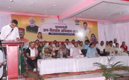 जन विश्वास अभियान का तात्पर्य जनता से सीधा-संवाद और जुड़ाव- राज्य मंत्री  दिलीप जायसवाल
