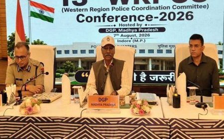 13वीं पश्चिम क्षेत्रीय पुलिस समन्वय समिति की बैठक इंदौर में सम्पन्न