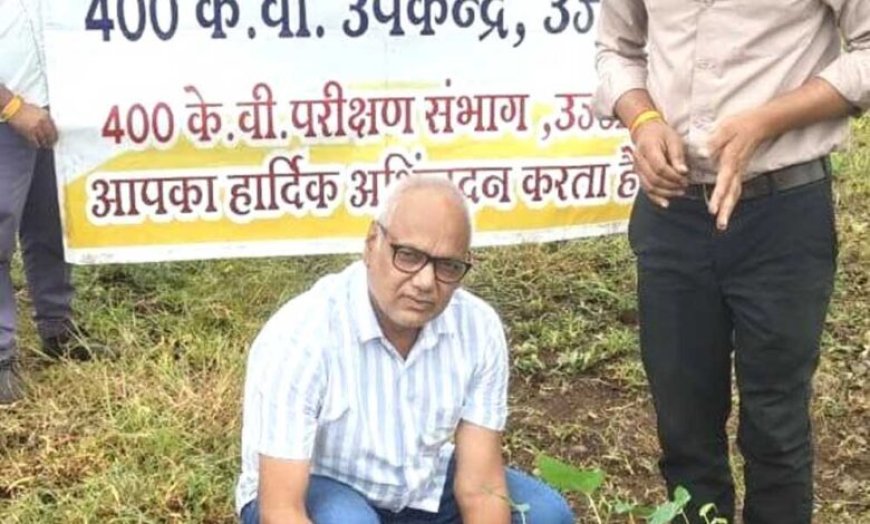 विश्व प्रकृति संरक्षण दिवस पर एमपी ट्रांसको के सब-स्टेशन में हुआ सामूहिक पौध-रोपण